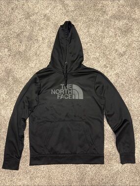 The North Face Men’s Black Pullover Hoodie with Logo